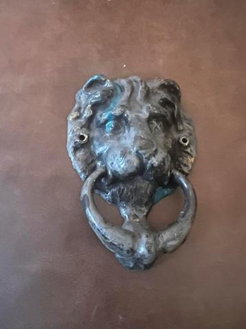 Vintage Leeuwenkop Deurklopper beschikbaar voor biedingen