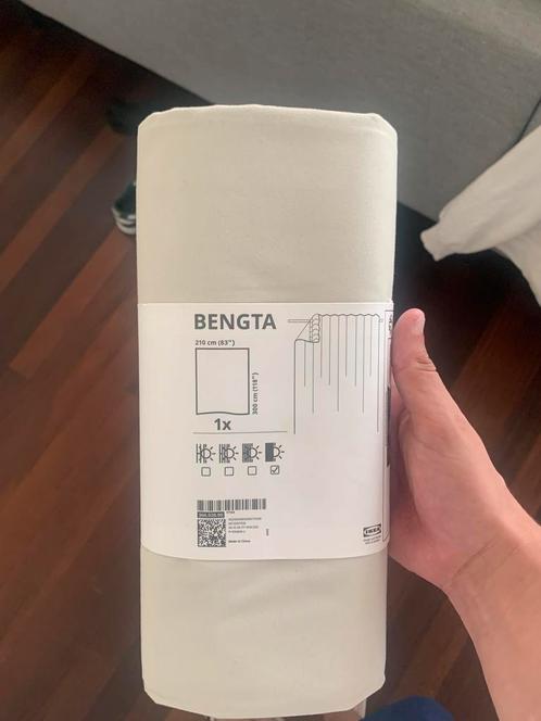 4 x Zonverduisterende gordijnen van de Ikea, Huis en Inrichting, Stoffering | Gordijnen en Lamellen, Zo goed als nieuw, 200 cm of meer