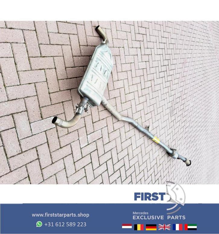 W177 A35 AMG COMPLETE UITLAAT MET OPF FILTER Origineel Merce, Auto-onderdelen, Uitlaatsystemen, Mercedes-Benz, Gebruikt, Ophalen of Verzenden