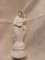 Antiek Maria met Kind Porseleinen Beeldje, hoogte 20 cm, Ophalen of Verzenden