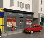 Citroen Ami 8 break boekwinkel met straatdecor Altaya 1:43, Hobby en Vrije tijd, Nieuw, Ophalen of Verzenden, Auto