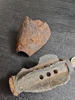 2 inch Mortier staartstuk met stuk granaat, Verzamelen, Militaria | Tweede Wereldoorlog, Ophalen of Verzenden
