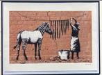 BANKSY : grootformaat lithografie 56 bij 76 cm, Ophalen of Verzenden