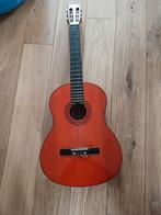 Gitaar met hoes, Muziek en Instrumenten, Snaarinstrumenten | Gitaren | Akoestisch, Ophalen of Verzenden, Gebruikt, Klassieke of Spaanse gitaar