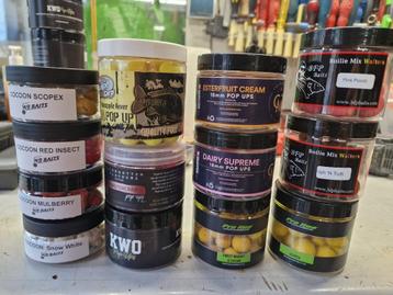 Diverse pop-ups en wafters beschikbaar voor biedingen