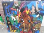 Theo van der Horst spectaculair olieverfschilderij, Antiek en Kunst, Ophalen