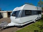 Hobby 495 UL Prestige, mover, 2 enkele bedden, voortent etc, Caravans en Kamperen, Caravans, Rondzit, Hobby, Kachel, Particulier