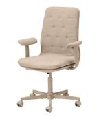 Cream Desk Chair, Huis en Inrichting, Stoelen, Overige materialen, Ophalen of Verzenden, Boho, Zo goed als nieuw