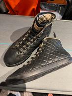 STOKTON sneakers met ketting LEER maat 39  origineel ZGAN, G, G, Zwart, C