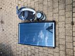 Te koop zwembad Zwembadverwarmingspaneel met pomp, Ophalen, Zo goed als nieuw, Verwarming