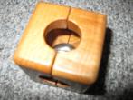 Houten rammelaar met belletje, jaren 60., Ophalen of Verzenden, Zo goed als nieuw, Overige typen