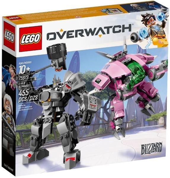 Lego Overwatch set 75973  D.Va & Reinhardt, Kinderen en Baby's, Speelgoed | Duplo en Lego, Nieuw, Lego, Complete set, Ophalen of Verzenden