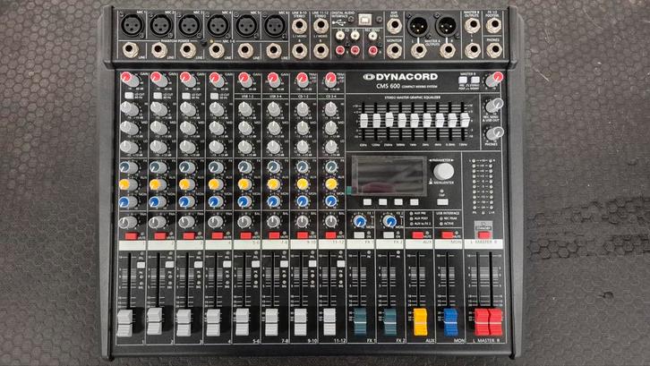 Dynacord CMS600-3 MK3 Mengpaneel - Topconditie - ZGAN, Muziek en Instrumenten, Mengpanelen, Zo goed als nieuw, 10 tot 20 kanalen