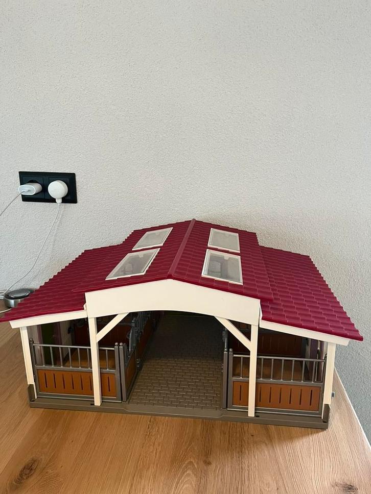 Schleich 42344 grote stal, Kinderen en Baby's, Speelgoed | Overig, Zo goed als nieuw, Jongen of Meisje, Ophalen of Verzenden