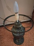 lamp, Gebruikt, 50 tot 75 cm, Metaal, Antiek