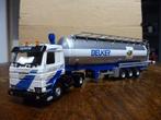Tekno Scania 143 Beukers / Vendrig, Hobby en Vrije tijd, Modelauto's | 1:50, Ophalen of Verzenden, Zo goed als nieuw, Bus of Vrachtwagen