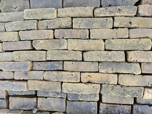 Friese geeltjes, Tuin en Terras, Tegels en Klinkers, Gebruikt, Klinkers, Beton, 5 tot 10 m², Ophalen
