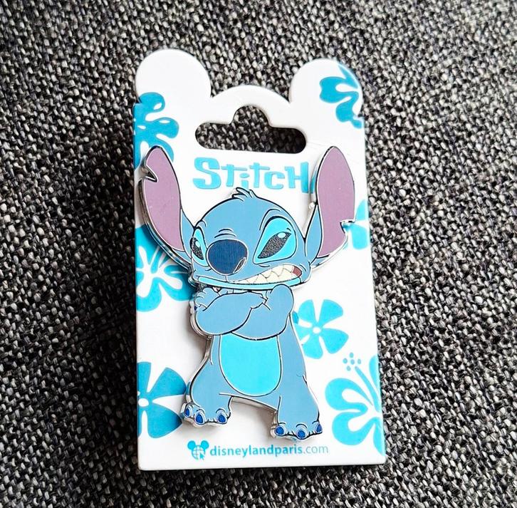 Stitch boos pin - Disneyland Parijs (nieuw), Verzamelen, Speldjes, Pins en Buttons, Nieuw, Speldje of Pin, Ophalen of Verzenden