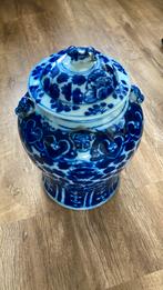 Antieke Pot met Reparaties 44x28 cm, Antiek en Kunst, Ophalen of Verzenden