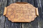 Leuk Tramp Art Dienblad - vintage antiek brocante landelijk, Huis en Inrichting, Woonaccessoires | Dienbladen, Ophalen of Verzenden