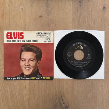 Elvis Single - She's Not You - USA 1962 beschikbaar voor biedingen