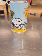 Vintage Snoopy spaarpot blik, Verzamelen, Ophalen of Verzenden, Gebruikt