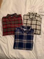 3 Geruite Hemden M/L *Uniqlo Tommy Hilfiger, Kleding | Heren, Overhemden, Ophalen of Verzenden, Zo goed als nieuw
