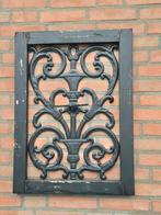 Tuin wanddecoratie met plantenbak, Tuin en Terras, Ophalen, Gebruikt, Gietijzer, Buiten