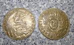 2 bronzen plakken, Antiek en Kunst, Antiek | Koper en Brons, Ophalen of Verzenden, Brons