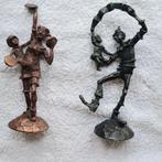 Bronzen beeldje Cliniclowns Da Vinci, Verzamelen, Beelden en Beeldjes, Ophalen, Zo goed als nieuw, Mens