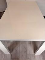 Hoogglans Eettafel 160x90, Huis en Inrichting, Tafels | Eettafels, Ophalen, Kunststof, 50 tot 100 cm, Zo goed als nieuw