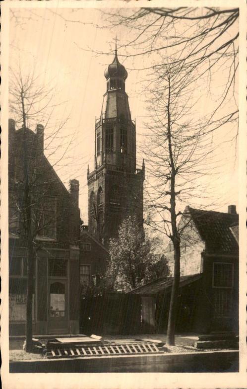 Zuidertoren in Enkhuizen, Verzamelen, Ansichtkaarten | Nederland, Ongelopen, Noord-Holland, Voor 1920, Ophalen of Verzenden