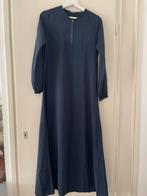 Marineblauwe abaya, Ophalen of Verzenden, Zo goed als nieuw, Maat 34 (XS) of kleiner, Onder de knie