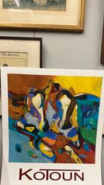 Litho van de Zeeuwse kunstschilder  Kotoun, Antiek en Kunst, Ophalen of Verzenden