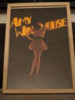 Amy Winehouse Ingelijste kunstwerk uit london, Antiek en Kunst, Verzenden