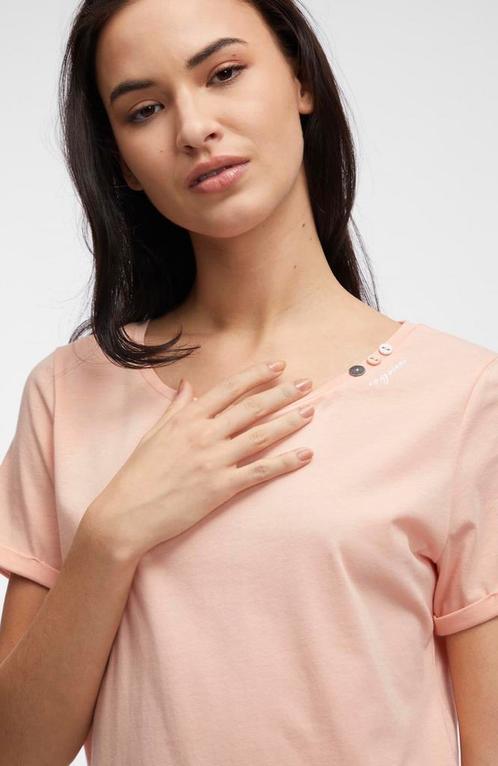 Ragwear vegan top t-shirt FLLORAH GOTS peach zalm nieuw, Kleding | Dames, Tops, Nieuw, Maat 38/40 (M), Oranje, Korte mouw, Ophalen of Verzenden