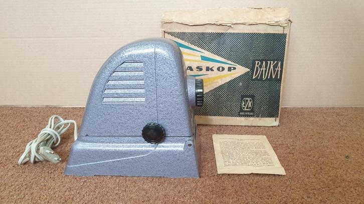 Bajka diaskop, Verzamelen, Fotografica en Filmapparatuur, Projector, 1940 tot 1960, Ophalen of Verzenden