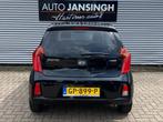 Kia Picanto 1.0 CVVT First Edition € 7.900,00, Stof, Zwart, Origineel Nederlands, Bedrijf