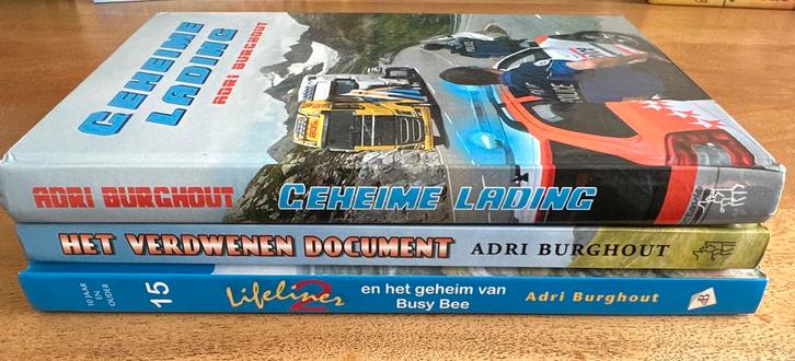 3 Adri Burghout boeken, Boeken, Kinderboeken | Jeugd | onder 10 jaar, Gelezen, Fictie algemeen, Ophalen of Verzenden