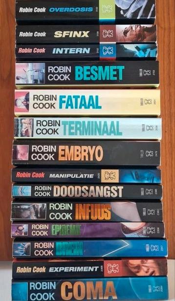 Robin Cook 14 boeken thrillers nette staat, zie beschrijving beschikbaar voor biedingen
