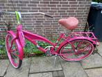 Roze meiden fiets, Fietsen en Brommers, Fietsen | Cruisers en Lowriders, Gebruikt, Ophalen