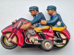 Oud blikken speelgoed motor met frictie, Ophalen of Verzenden