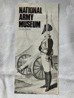 Folder National Army Museum Chelsea, Ophalen of Verzenden, Gebruikt