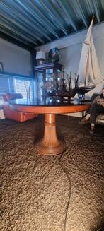 Klassieke Uitschuifbare Ronde Eettafel, Huis en Inrichting, Tafels | Eettafels, Ophalen, Klassiek, Rond, Vier personen