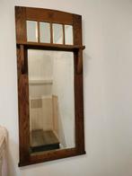 Grote oude spiegel | rechthoekig | brocante, Antiek en Kunst, Ophalen, Rechthoekig, 50 tot 100 cm, 100 tot 150 cm