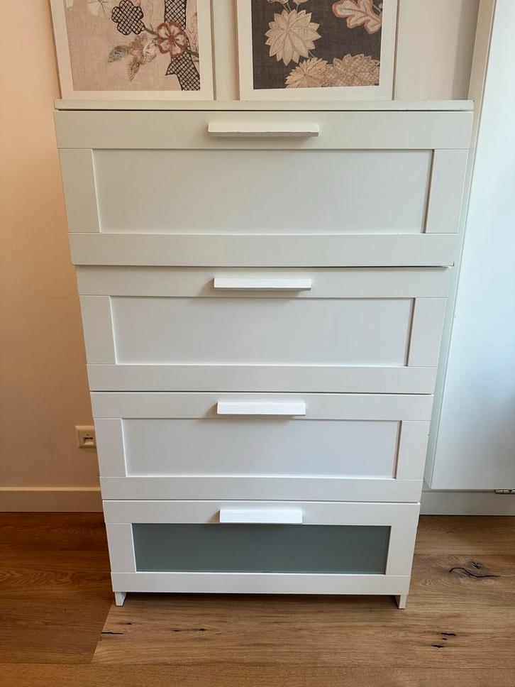 Ikea Brimnes ladekast - Wit, Huis en Inrichting, Kasten | Dressoirs, Gebruikt, 50 tot 100 cm, 25 tot 50 cm, Met lade(s), Overige materialen