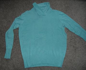 Lichtgroene trui van Witteveen, maat L beschikbaar voor biedingen