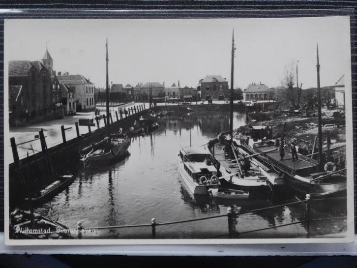WILLEMSTAD    Binnehaven, Verzamelen, Ansichtkaarten | Nederland, Gelopen, Noord-Brabant, 1940 tot 1960, Verzenden