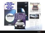 Fiat Uno – Verzameling folders, Verzenden, Zo goed als nieuw, Overige merken