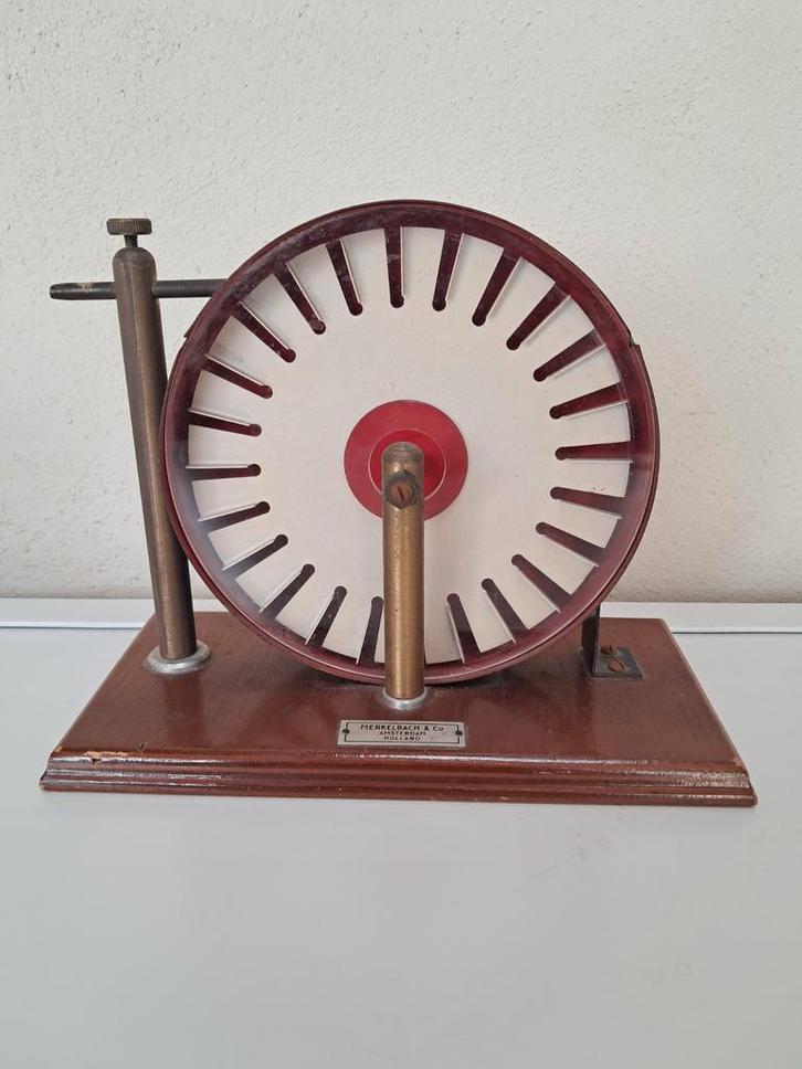 MERKELBACH & CO, Amsterdam. Model van een schoepenrad, Hobby en Vrije tijd, Modelbouw | Overige, Gebruikt, Groter dan 1:32, Ophalen of Verzenden